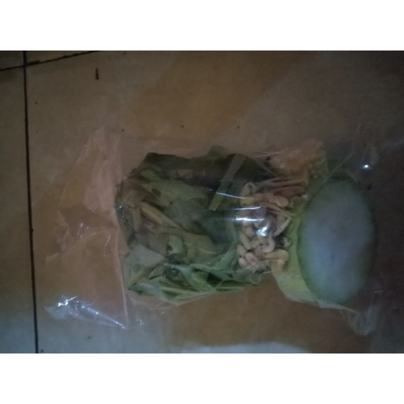 

sayur beningan fress segar sudah di kemas