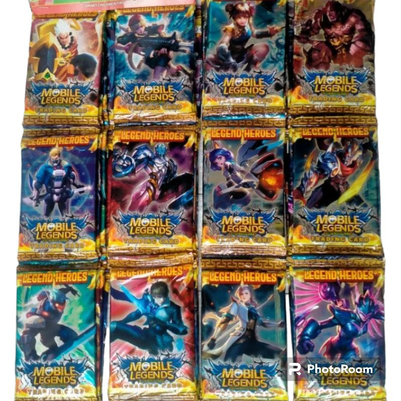 ⭐DISKON 8.8⭐ Kartu Permainan Mobile Legend / Kartu Mainan / Mainan Kartu ML Trading Card Mobile Lege