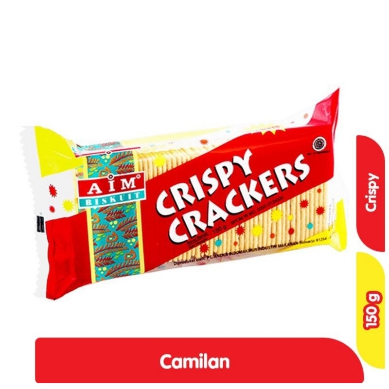 

AIM Biskuit Crispy Crackers isi 150 gram