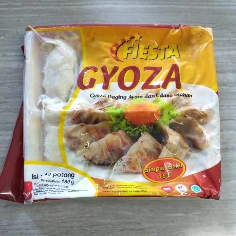 

FIESTA - Gyoza isi Ayam dan Udang isi 10 180g