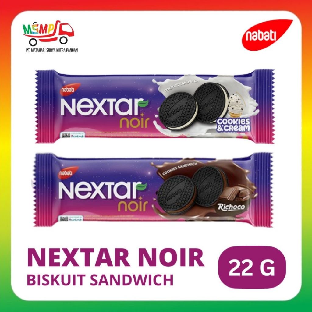 

Nextar Noir Biskuit Sandwich All Variant 22 gram