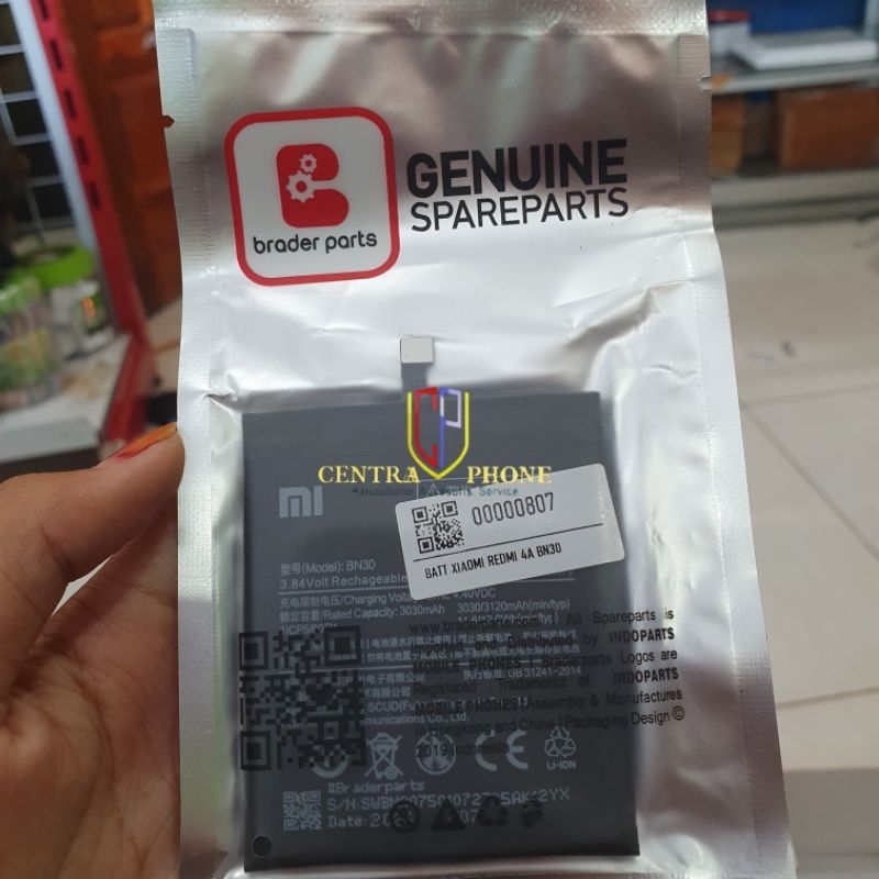 BATRE BATREI BATERAI XIAOMI REDMI 4A BN30 BRADERPARTS