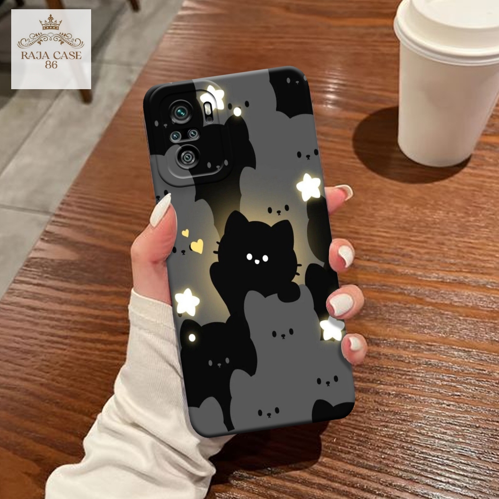 Case Xiaomi Redmi Note 10s - Rajacase - Casing Redmi Note 10s - Motif case Cartoon- Pelindung handph