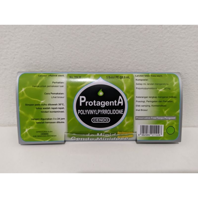 CENDO PROTAGENTA MD/ MINIDOSE OBAT TETES MATA CENDO/ PROTAGENTA/ MINIDOSE/ CAIRAN OBAT MATA BUATAN