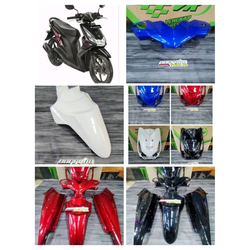 Cover Body Halus Beat Karburator KVY