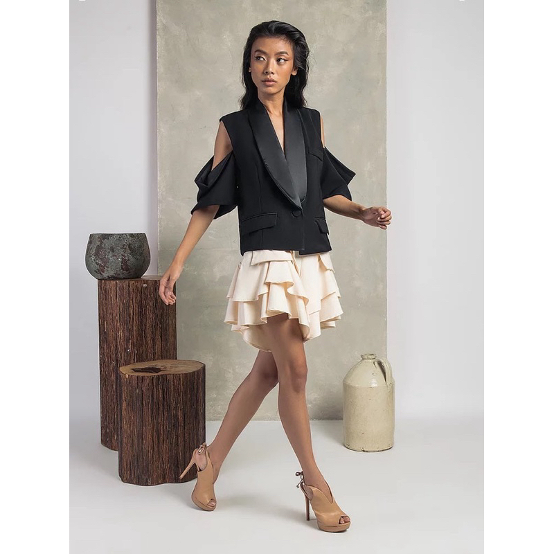 MARYALLE Elijah Vest - Black