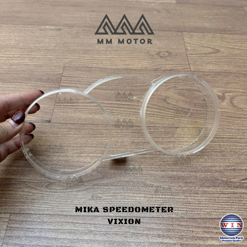 Merek WIN Kaca Mika Spidometer Spido Sepido Kilometer Vixion Lama Karbu 2008 2009 2010 2011