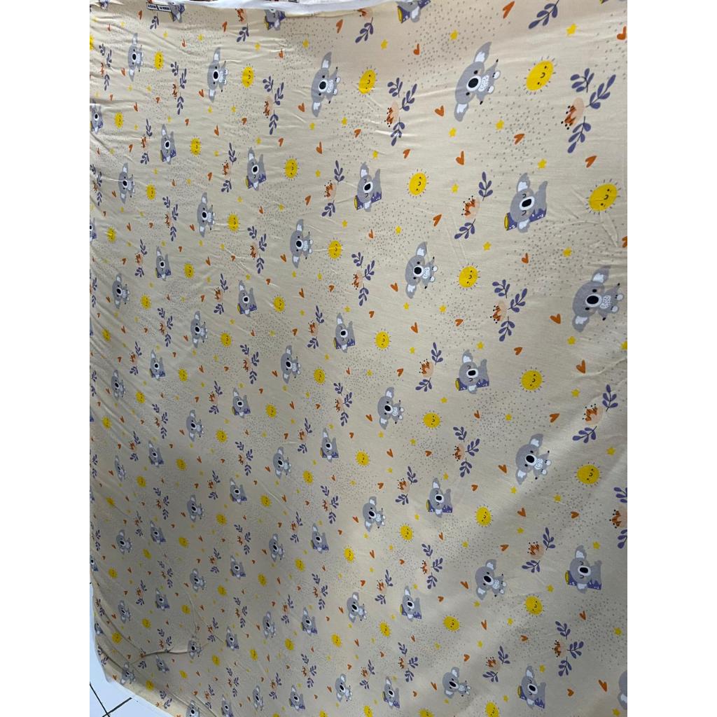 kain katun rayon viscose motif anak anak lucu terbaru best seller