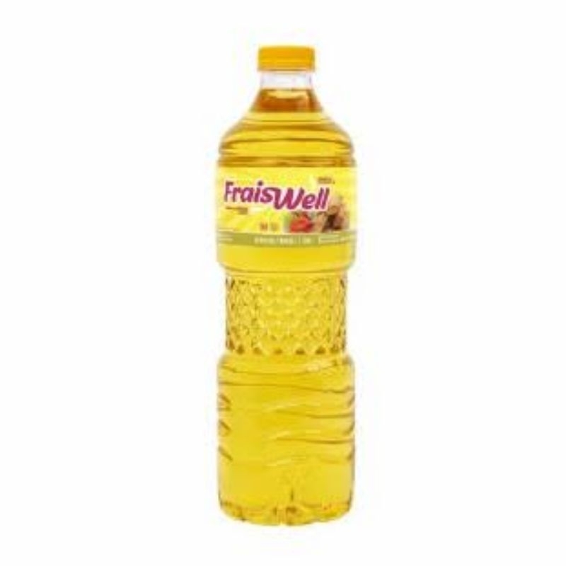 

Minyak Goreng Fraiswell 1liter kemasan botol - Minyak Fraiswell 1Lt