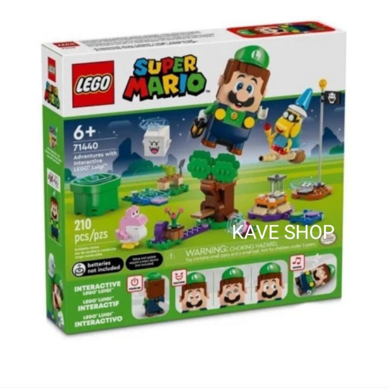 LEGO 71439 - 71440 Super Mario : Adventure with Interactive Mario - Luigi - LEGO 71433 Goombas Playg