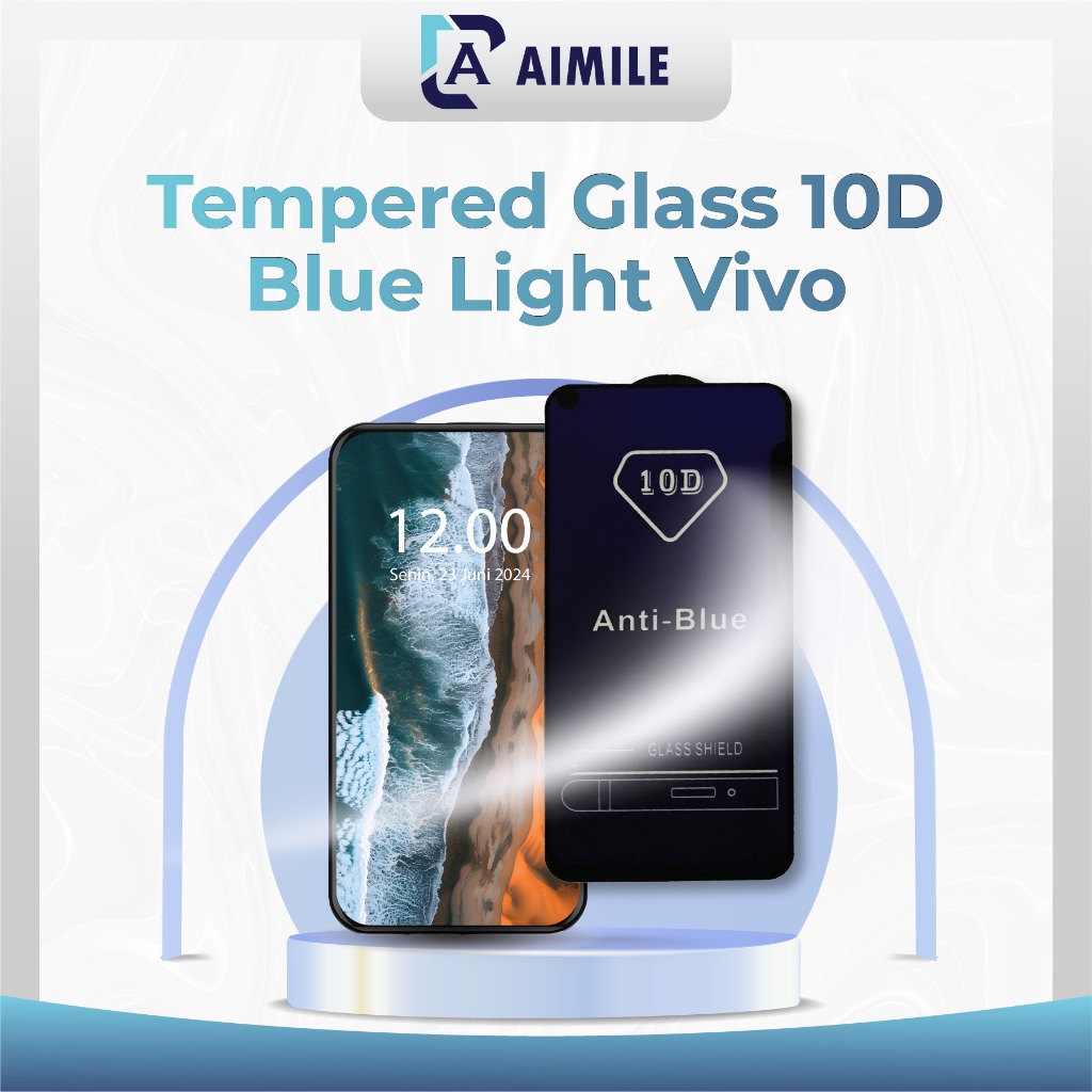 Vivo 11 / Vivo 11 Pro  Tempered Glass Full Blue Light Anti Radiasi 10d