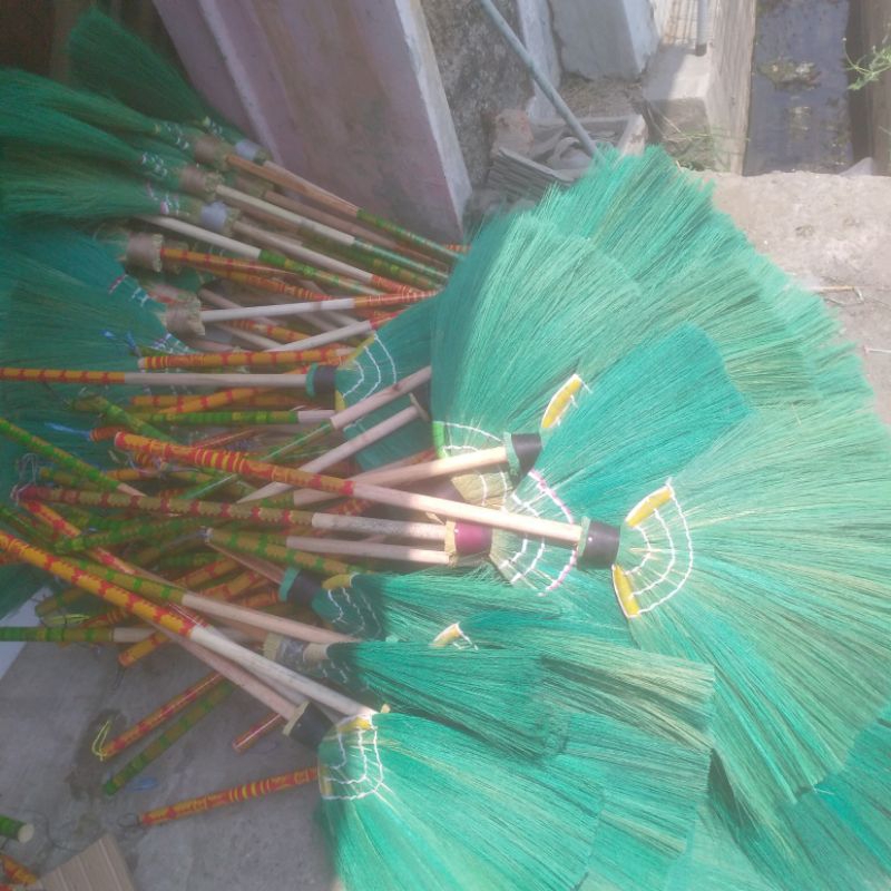 SAPU LANTAI/SAPU RUMBAY/SAPU IJUK/SAPU/SAPU WARNA/sapu lantai ijuk rayung