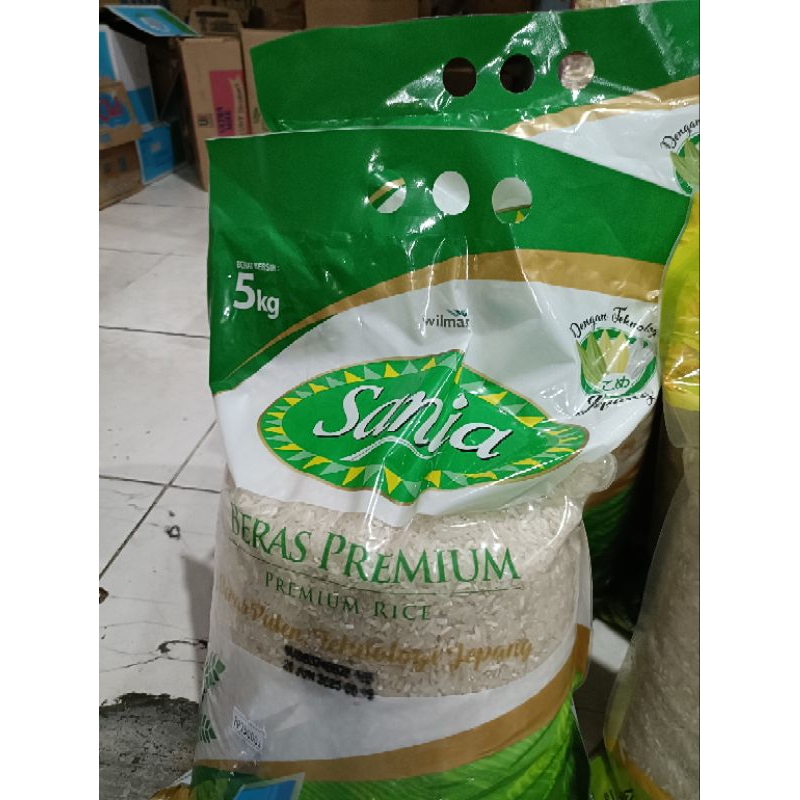 

beras 5 kg sania