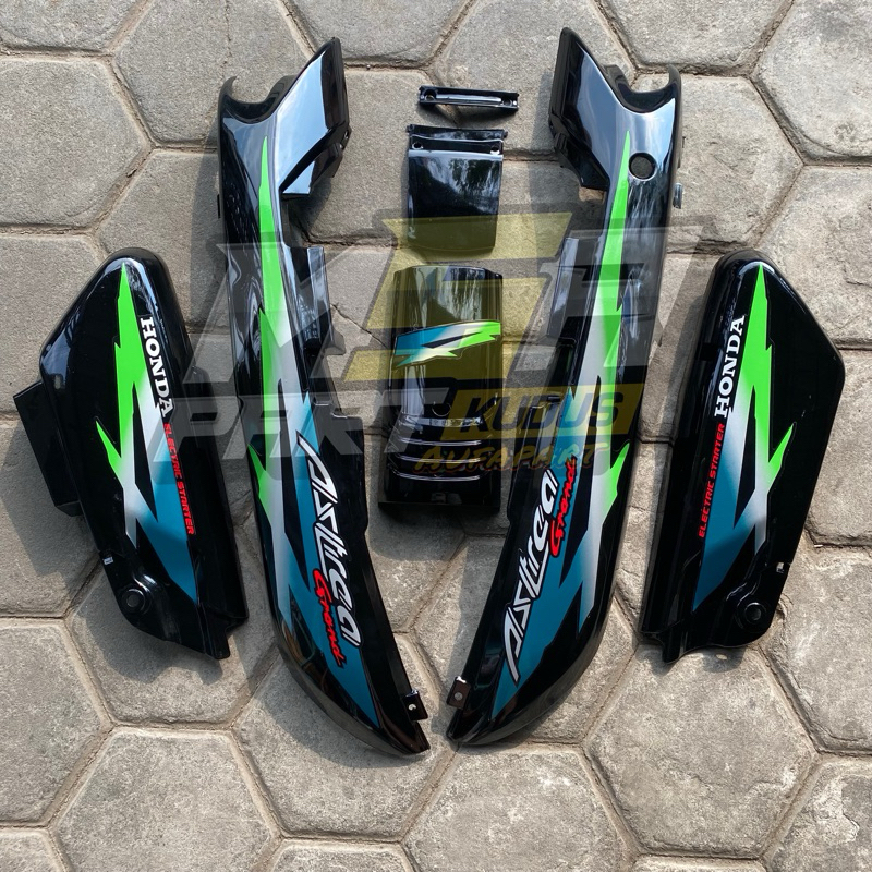 Cover Body set Honda Astrea Grand Tahun 1995 bodi samping set box aki astrea grand sabit legenda imp