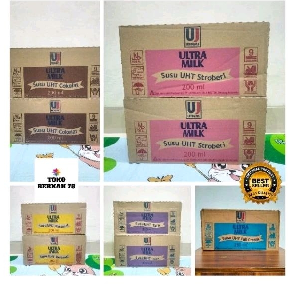 

Susu Ultra Milk 200Ml ( Karton )