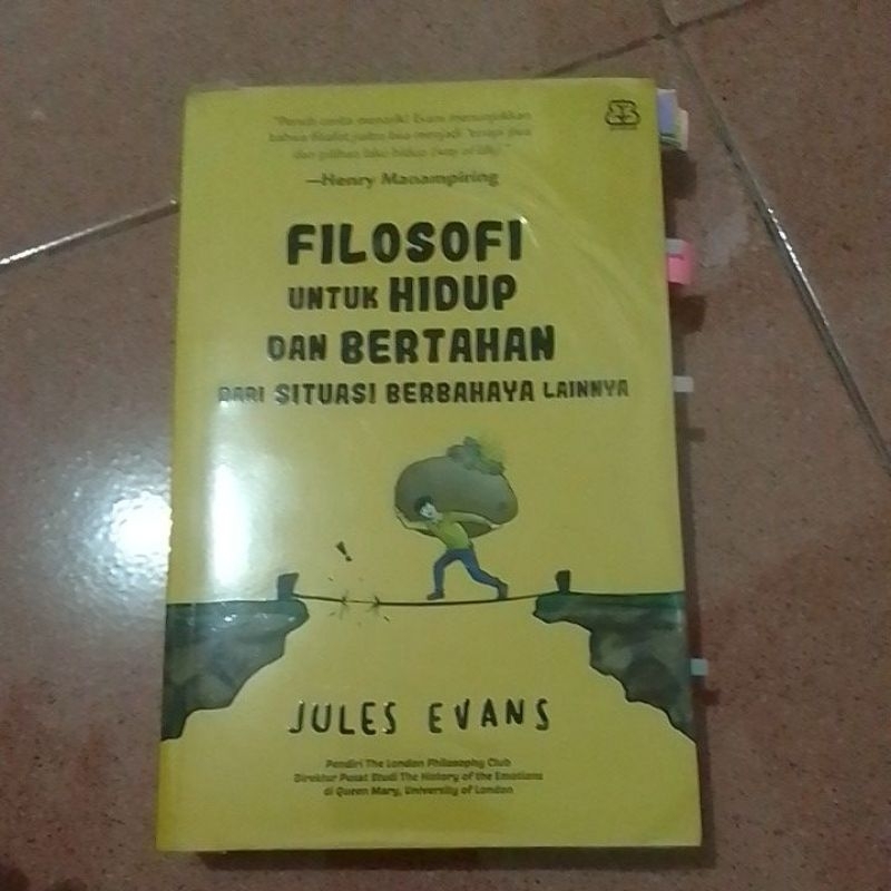 (Novel Preloved) Filosofi Untuk Hidup dan Bertahan
