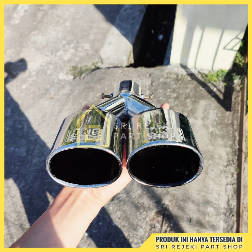 Knalpot Sos Suos HKS Model Baut [ PNP ] Cabang Mobil Bensin dan Turbo