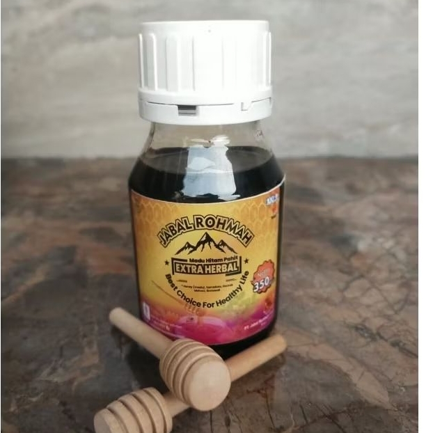 

Madu Hitam Pahit Ekstra Herbal Jabal Rohmah 350gr Madu Pahit Herbal Untuk Masalah Persendian - Mengurangi Sakit Pegal Linu - Asam Urat
