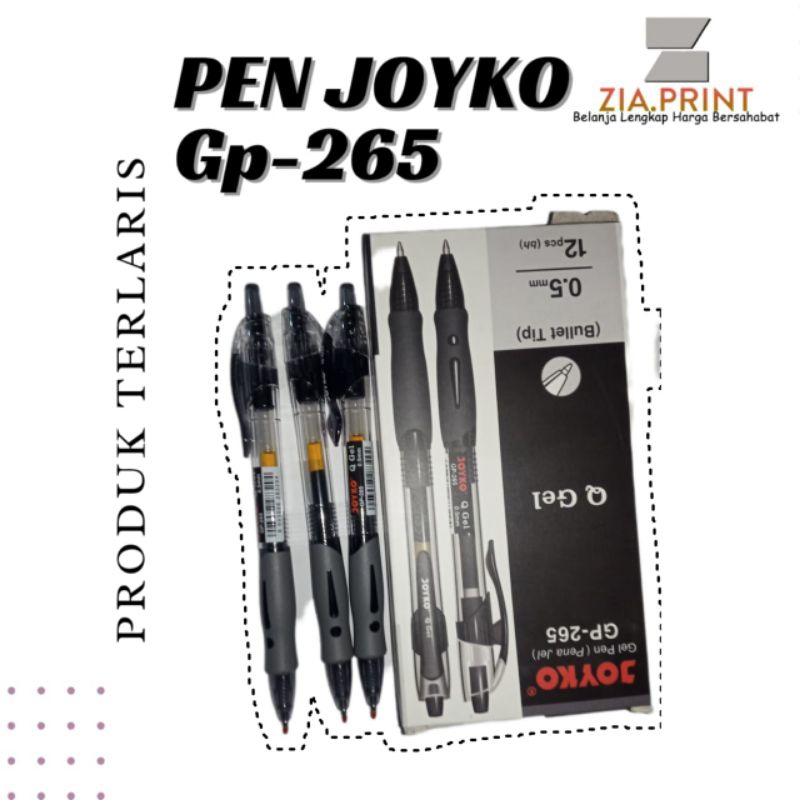 

Joyko GP-265 139 gram perpack 32.000 perbiji 3000