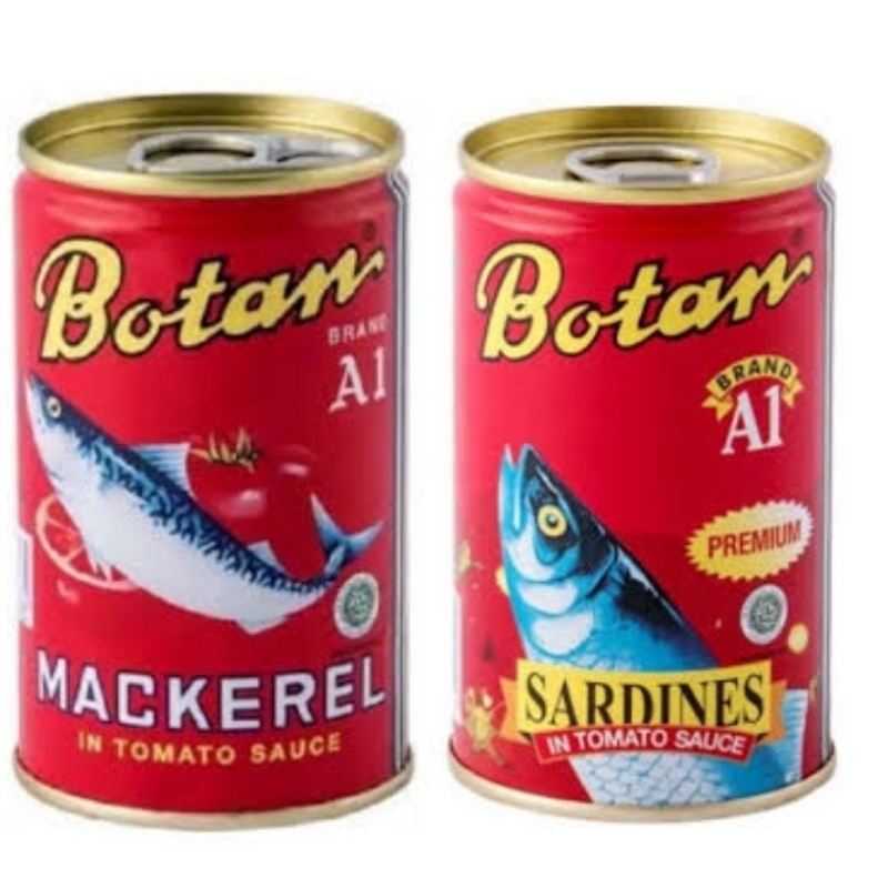 

Botan Ikan Mackerel / Sarden dalam saus Tomat