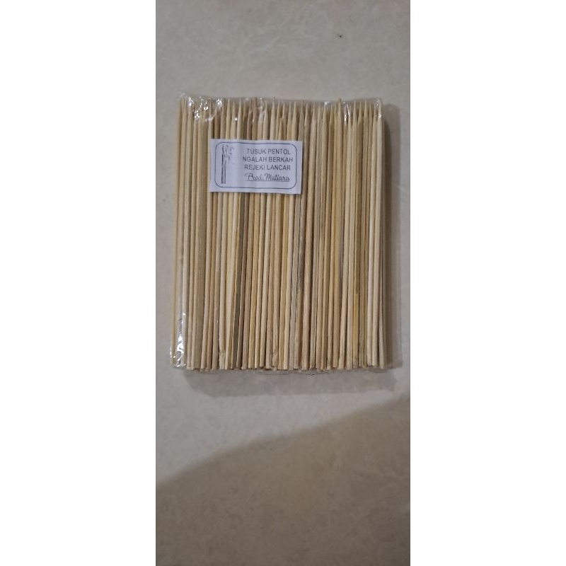 tusuk pentol cilok pendek 15cm