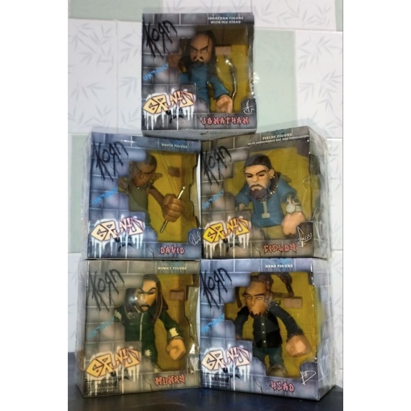 THE STRONGHOLD GROUP Toys - GRUNTZ Series - 2002 KORN GRUNTZ Completed Set