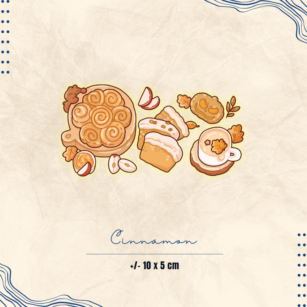 

Cinnamon Sticker Aesthetic Pumpkin Autumn Collection