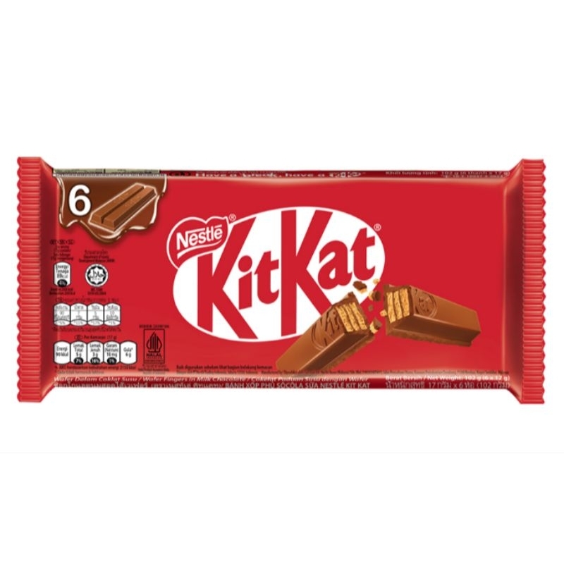 

KitKat cokelat red 2F 6 x 17 gram