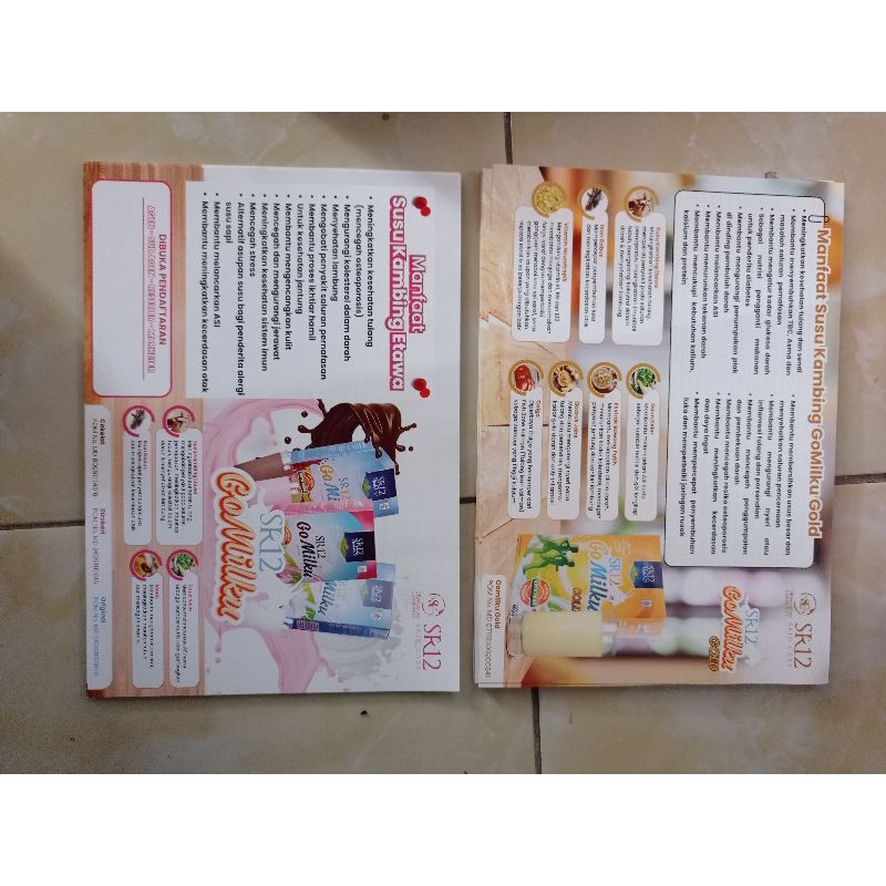 

brosur susu SR12 terbaru