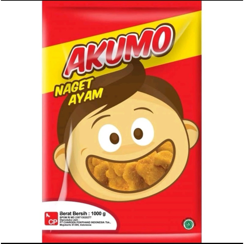 

AKUMO Chicken Nugget 1kg – Naget Ayam 1 kg