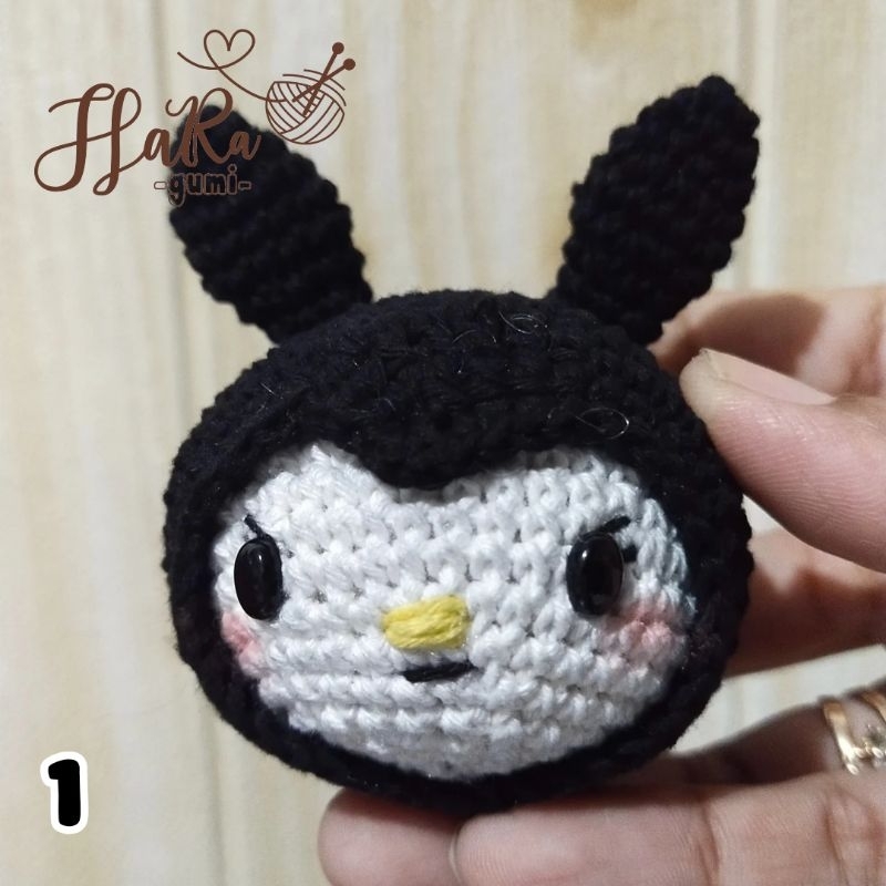 Gantungan Kunci Rajut HaRagumi seri Sanrio