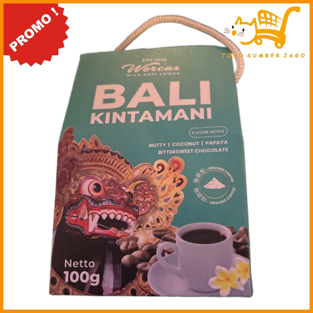 

Worcas Bali Kintamani Kopi 100gr