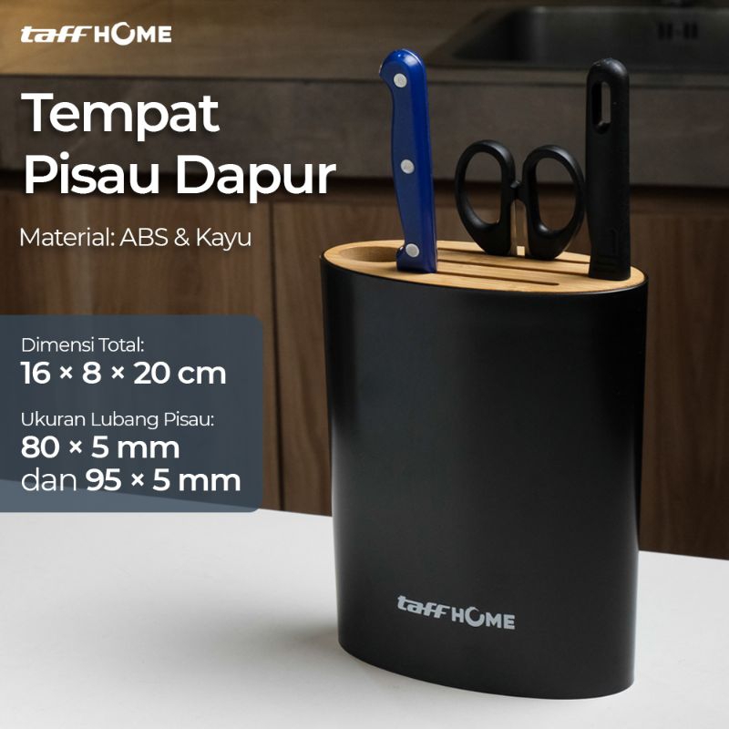 Tempat Pisau Dapur Aesthetic Oval | Wadah Pisau Dapur