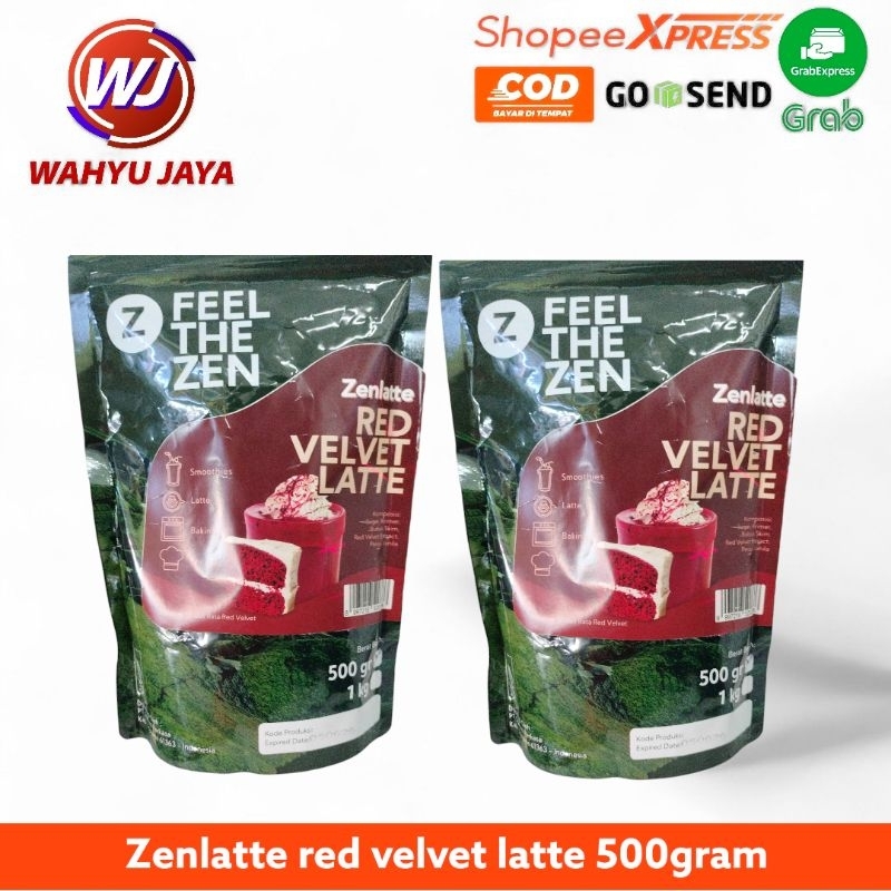 

Zenlatte red velvet latte 500gram