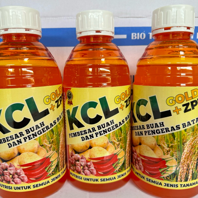 KCL GOLD + ZPT ..Kalium cair Murni..ORIGINAL RIDAN.