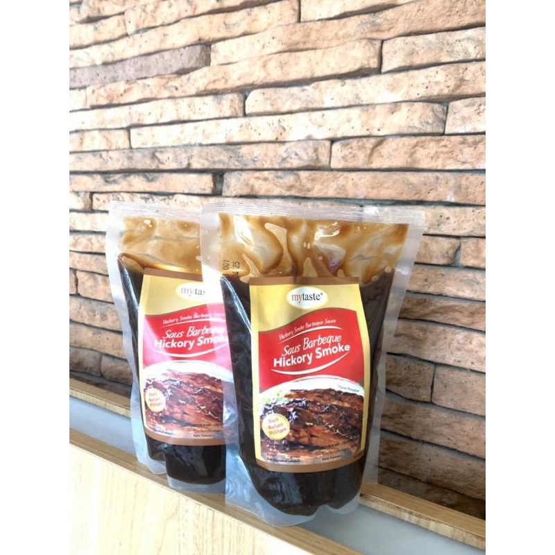 

Saus BBQ Hickory smoke My taste / BBQ Sauce My taste HALAL