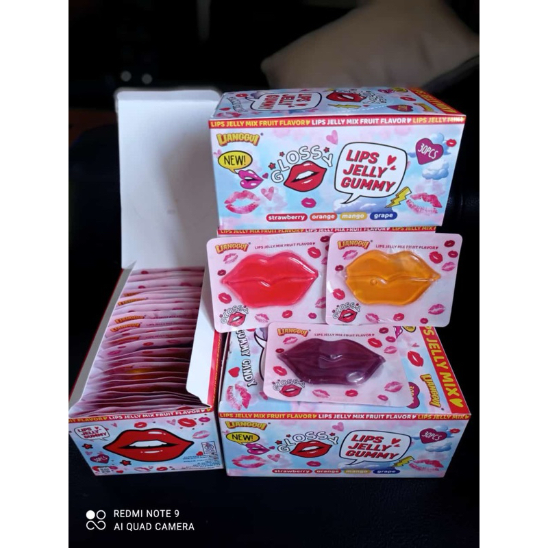 

LIANGGUI LIPS JELLY GUMMY BOX ISI 30