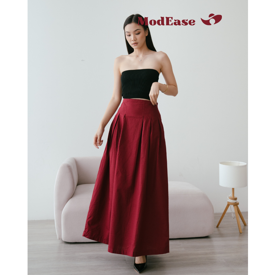 ModEase - Premium Maxi Skirt Elora Vol.1 / Rok korean style / Rok Panjang / Highwaist skirt / Rok Pl