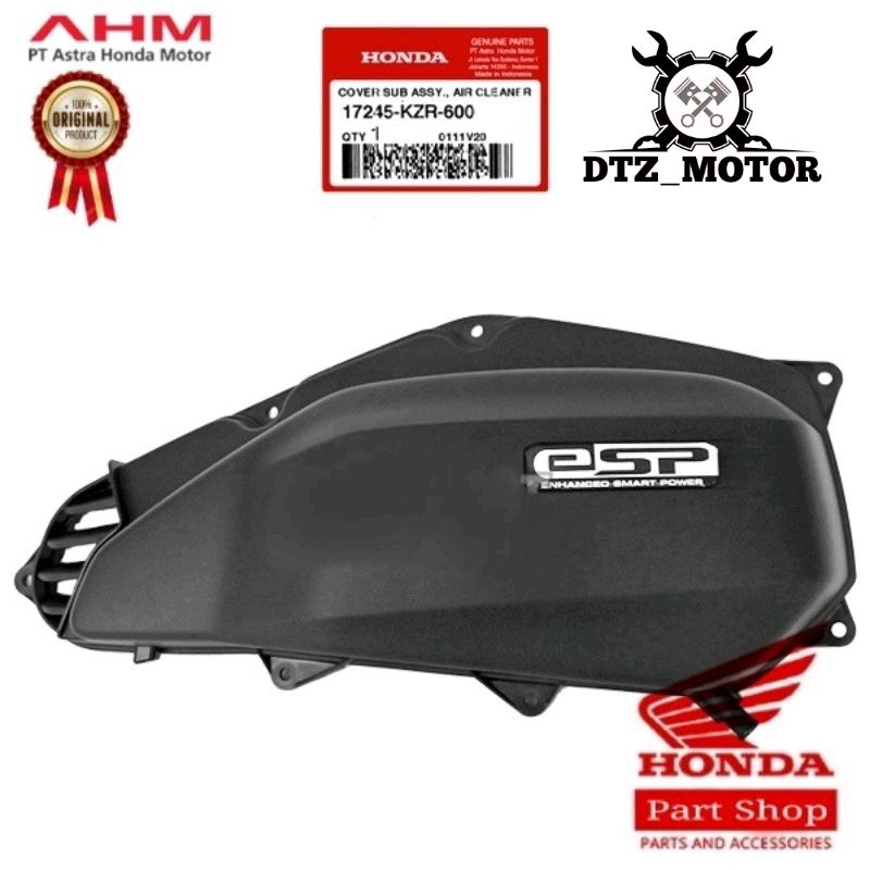 017245-KZR-600 Cover Tutup Filter Vario 125 Old Vario 125 150 LED 2015  2017 Original