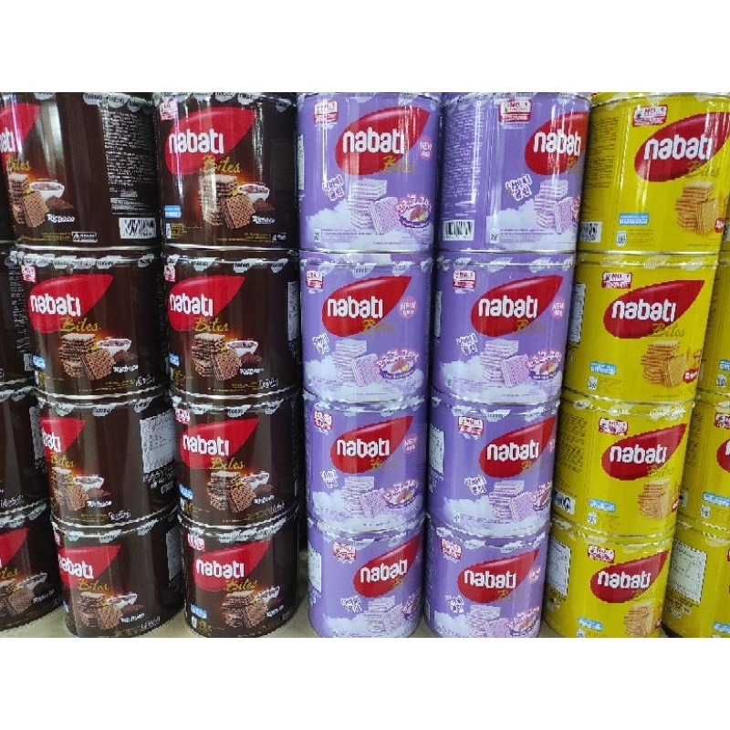 

Wafer Nabati Karton Isi 6 Kaleng