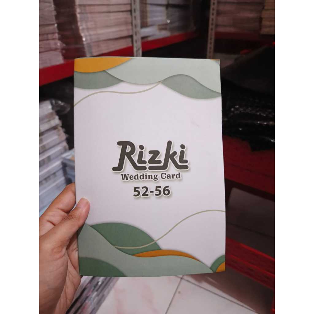 Katalog Blangko Undangan Rizki 52 - 56 | Katalog Blangko Undangan | Katalog Undangan  | Katalog Kert