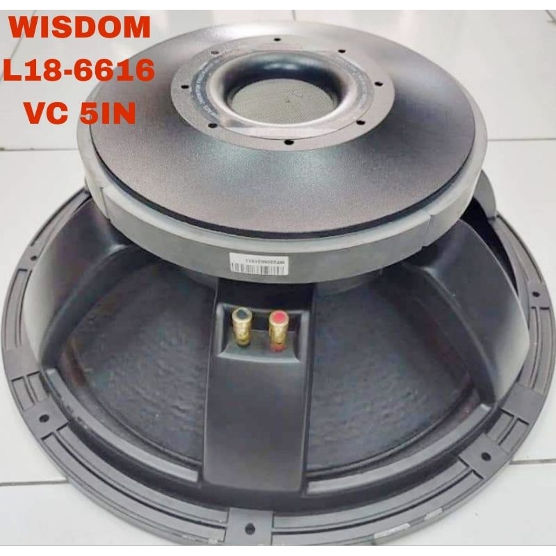 Komponen Speaker 18in WISDOM L18-6616 / Wisdom L18 6616