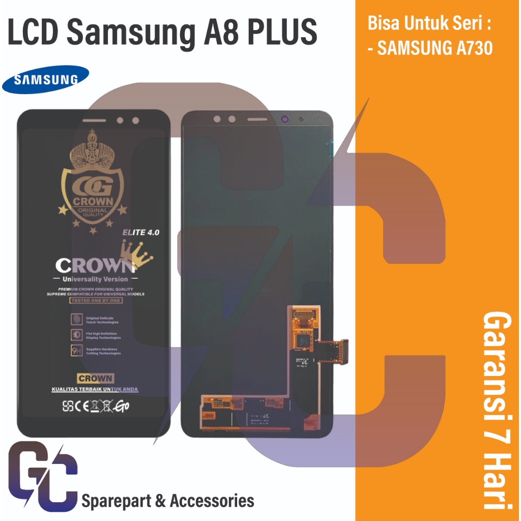 LCD TOUCHSCREEN SAM GALAXY A8 PLUS 2018 / A730 ORIGINAL