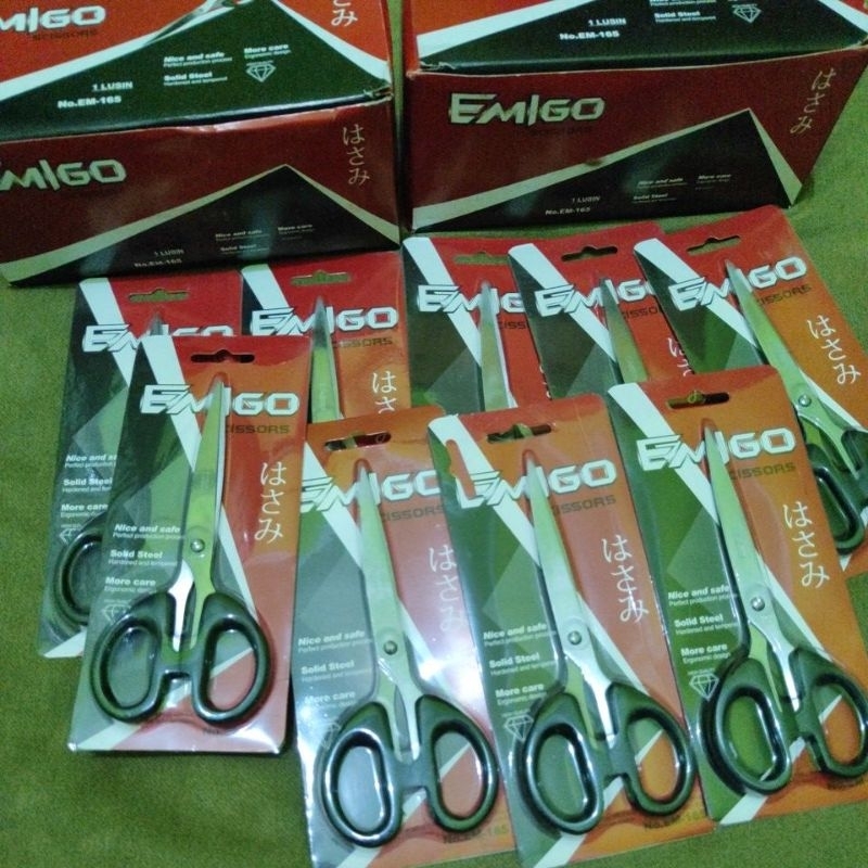 

GUNTING EMIGO 16 CM/GUNTING MURAH TAJAM/EMIGO