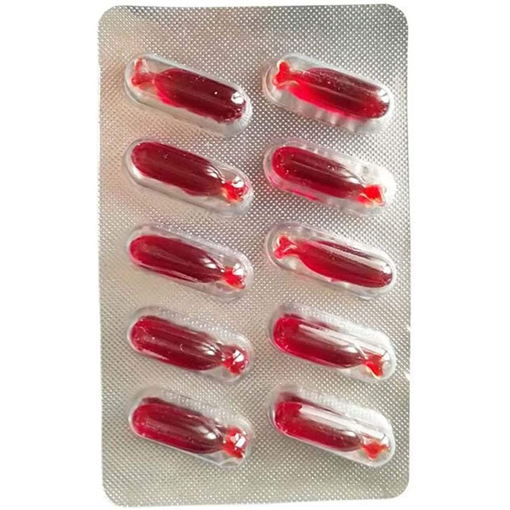 ✔️READY Fake Blood Kapsul / kapsul darah palsu gigit fake blood mainan prank toy / Kapsul Halloween