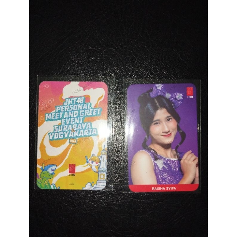 PHOTOCARD THEATER SEMENTARA RAISHA JKT48 OFFICIAL / PC RAISHA