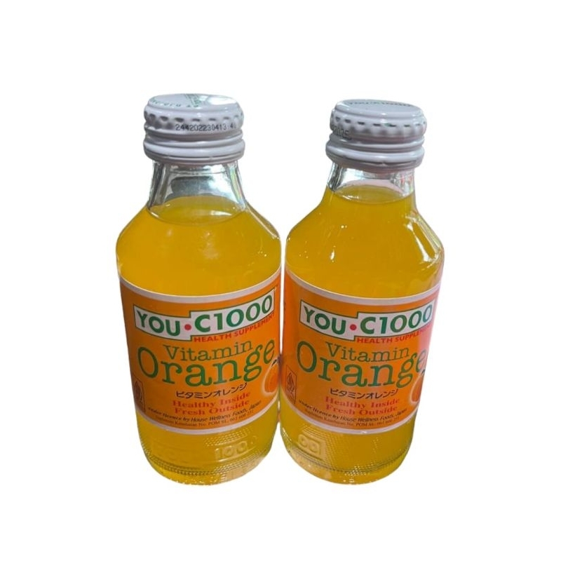 

YOU C 1000 BOTOL KACA ORANGE 140 ML