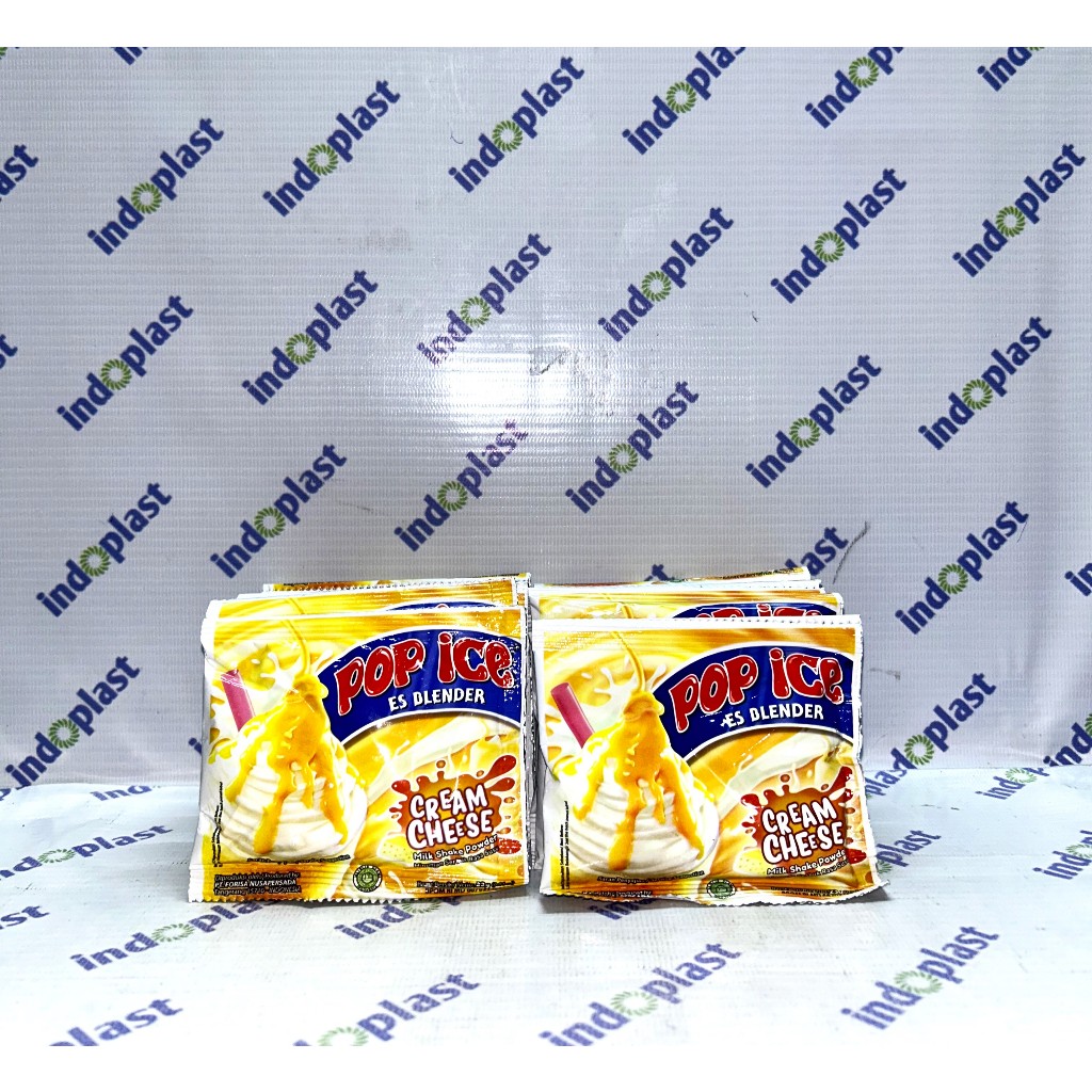 

Pop Ice Milk Shake Powder Cream Cheese 23 gr 10 Pcs