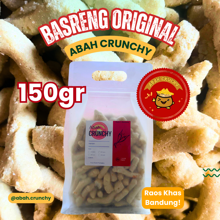 

Basreng Asin Original isi 150gr - Abah Crunchy Baso Goreng