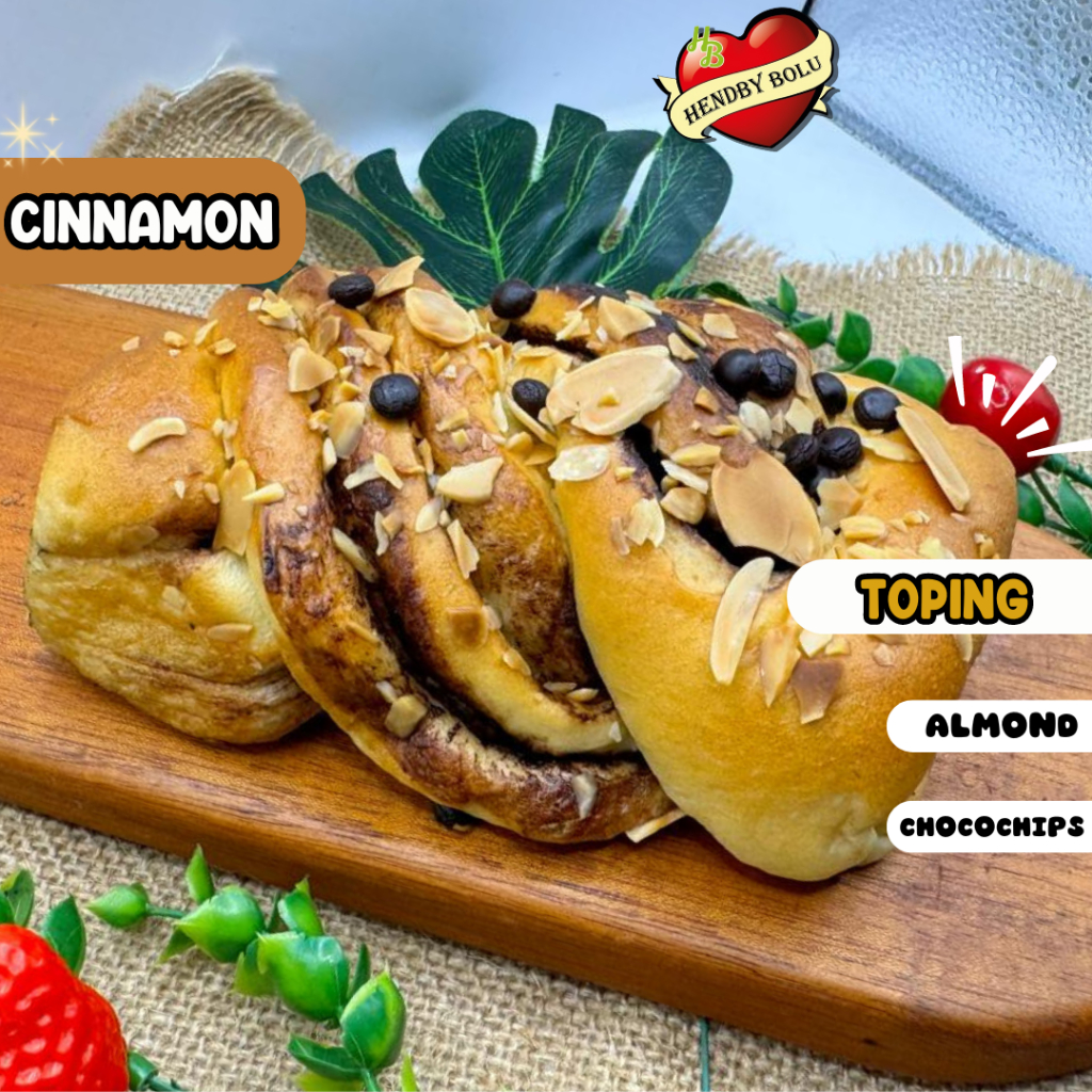 

Roti Manis / Cinnaon / Coklat / Roti Kacang Almond / Roti Kayu Manis / Chococips